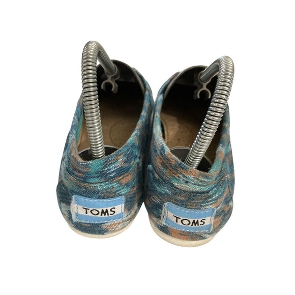 Toms 710515 Women's  Size 5 Ikat Print Slip-On casual comfort Shoes - Picture 5 of 9